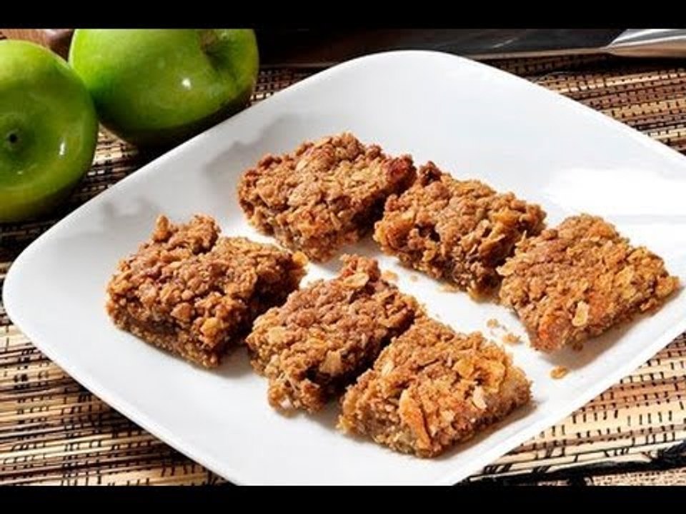 Barritas de avena y manzana - Apple and Oatmeal...