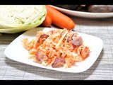 Ensalada de col con zanahoria - Cabbage Salad with Carrots