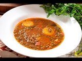 Sopa de lentejas - Lentil Soup