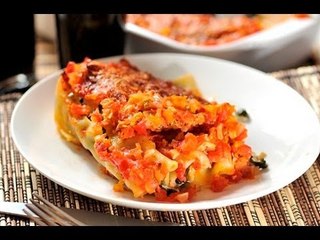 Canelones vegetarianos