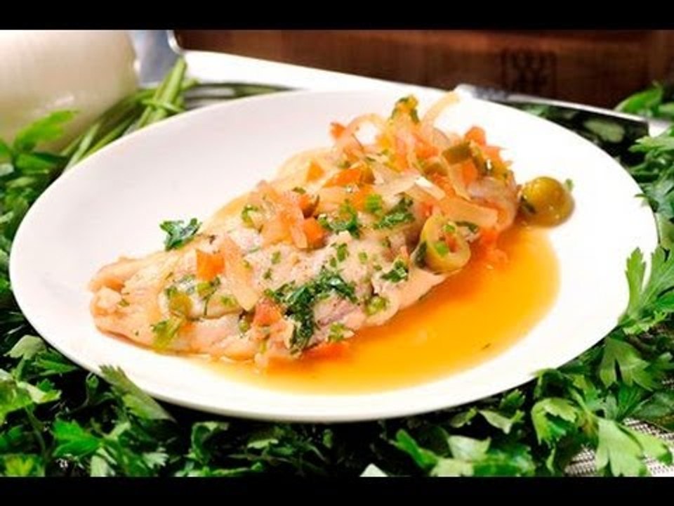 Huachinango a la veracruzana