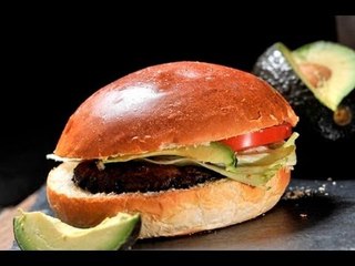 Hamburguesas de hongos portobello