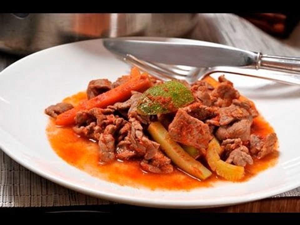Guisado de carne de res - Beef Stew