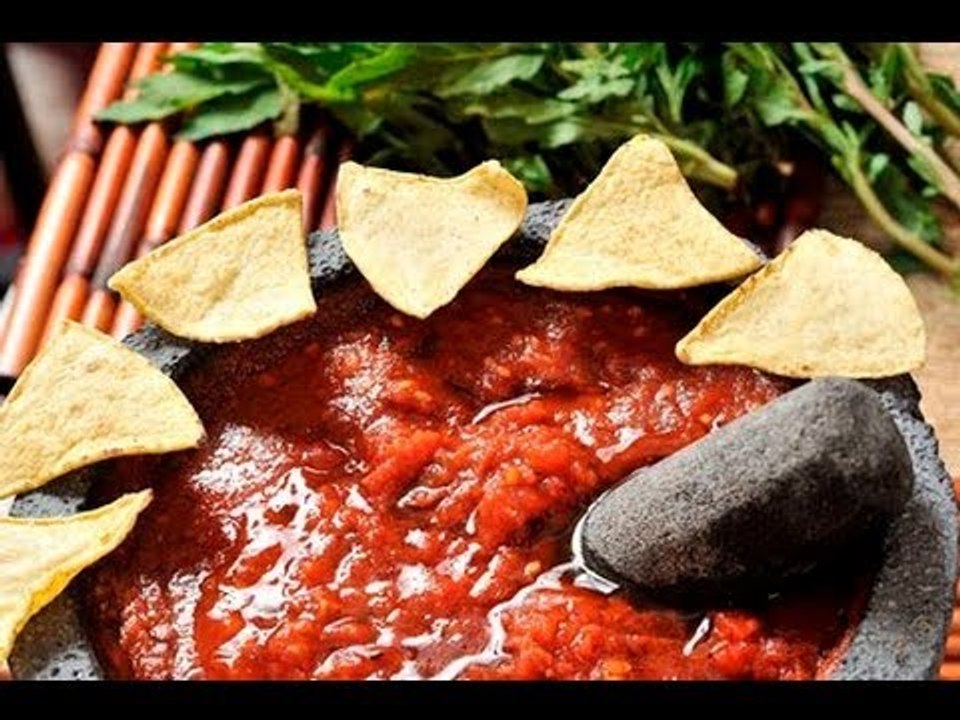 Salsa de jitomate con chile de árbol - Tomato and Chile Salsa