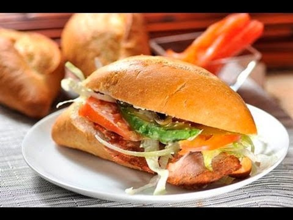 Torta de pierna con aguacate