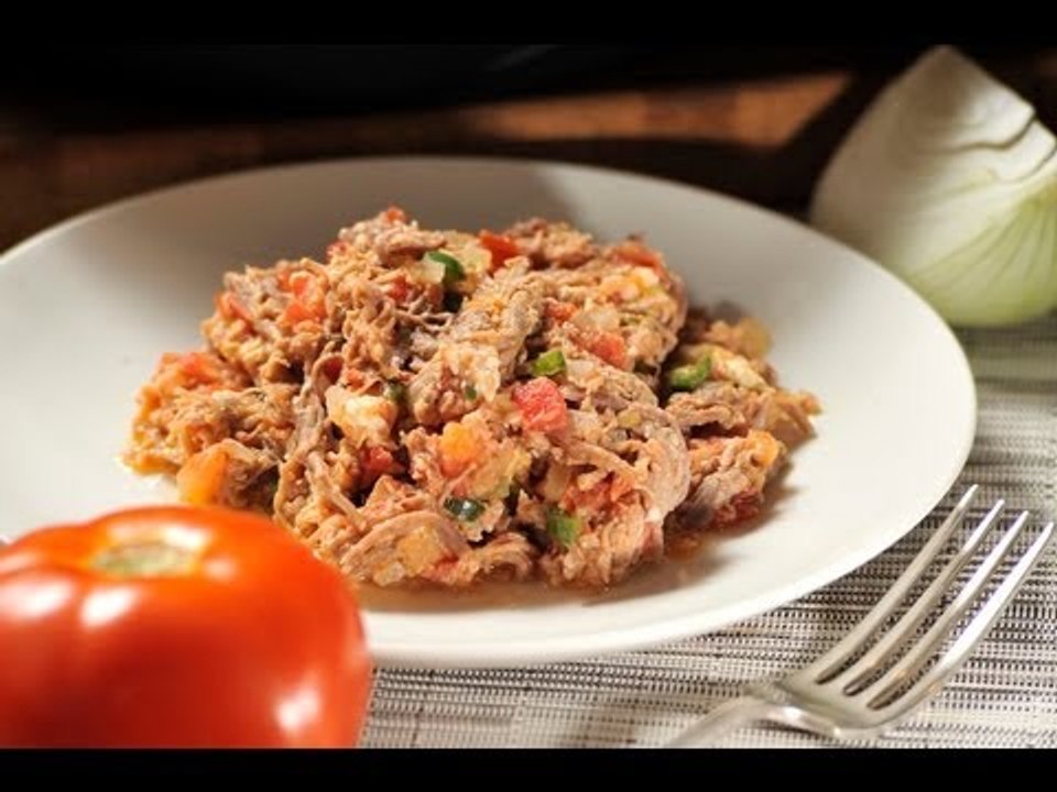 Ropa vieja de res - Beef Ropa Vieja