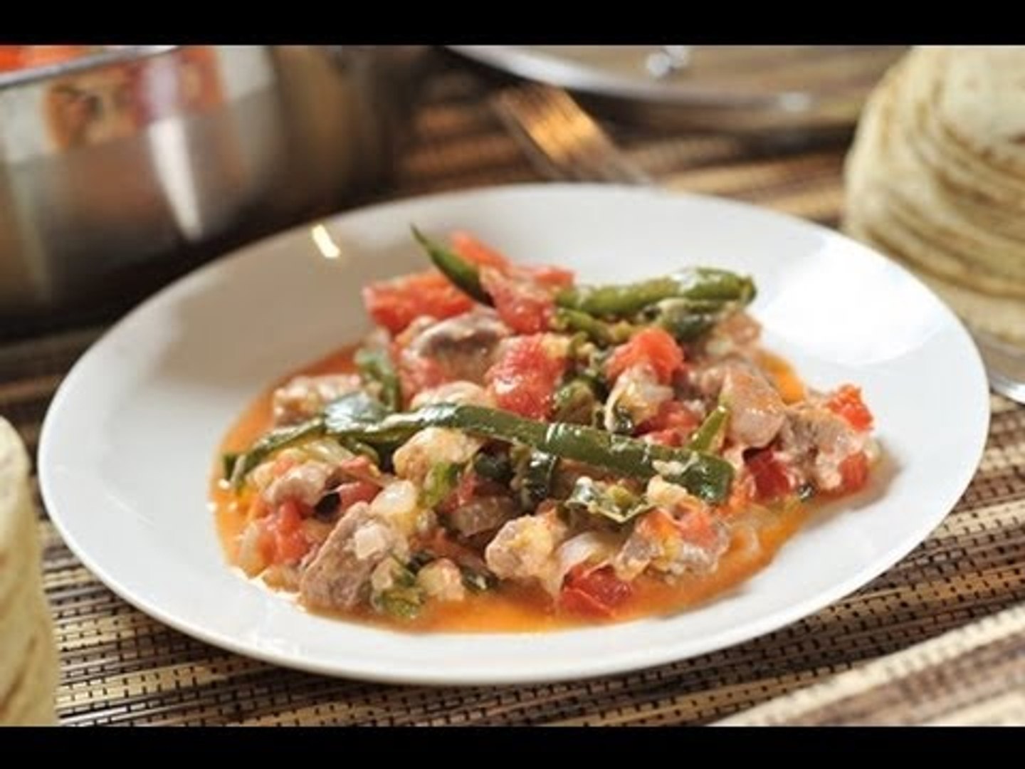 Carne de puerco con rajas - Recetas de cocina mexicana - Vídeo Dailymotion