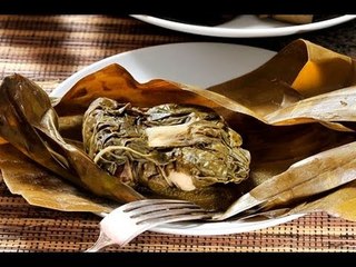 Tamales ligeros de acelga