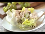 Ensalada de pollo con uvas y nueces - Chicken salad with grapes and nuts - Recetas de cocina fáciles