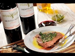 Medallones de filete con chimichurri - Recetas de cocina