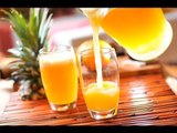 Agua de piña con mandarina - Recetas de aguas frescas de frutas