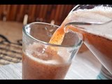 Agua de manzana con ciruela - Recetas de aguas frescas