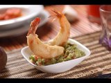 Camarones capeados - Tempura shrimp