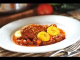 Pollo en Manchamanteles - Recetas de cocina mexicana - Chicken with fruit mole