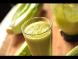 Jugo de piña y apio -  Pineapple celery juice - Recetas de aguas frescas