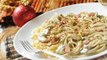 Espagueti con pistaches - Spaghetti and pistachio - Recetas de navidad - Pasta