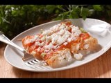 Entomatadas de queso - Cheese enchiladas - Recetas de cocina mexicana