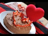 Pastel de chocolate - Recetas de pastel para San Valentín - Valentine´s Chocolate cake recipe