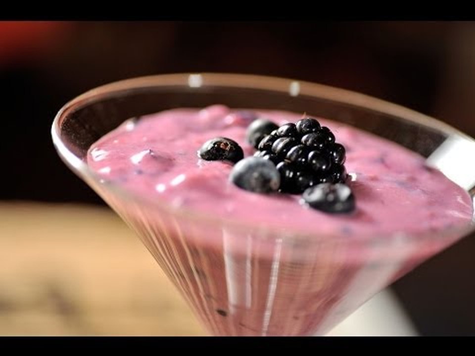 Postre de frutas del bosque  - Fruit dessert - Recetas de postres fáciles