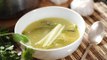 Caldo de poblano y papa - Potato and poblano soup - Recetas de sopas