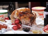 Pavo relleno navideño - Stuffed turkey - Recetas para navidad