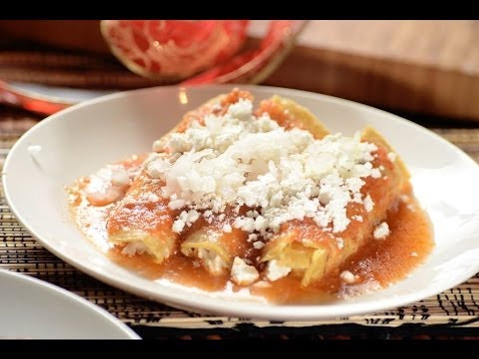 Enchiladas de pavo