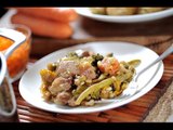 Costillas de puerco con verduras - Recetas de puerco - Pork shops with vegetables