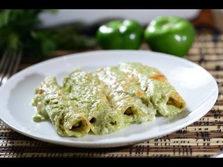 Tacos verdes  horneados - Como cocinar