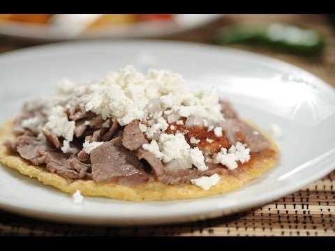 Huaraches mexicanos - Recetas de cocina mexicana - Como cocinar - Mexican huarache recipe