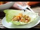 Tacos orientales ligeros - Oriental lettuce tacos - Recetas vegetarianas - Recetas de verduras