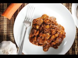 Download Video: Hongos en chile ancho - Mushrooms with chile sauce - Recetas de champiñones