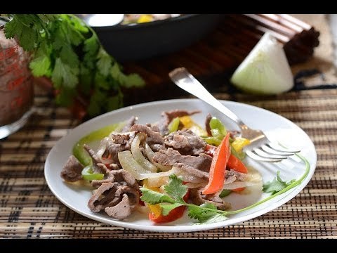 Cómo preparar Fajitas de res - Recetas de res