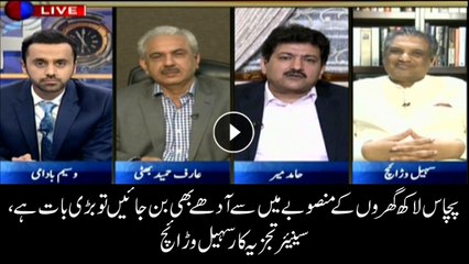 Sohail Warraich says it would be a big deal if half of 5 million houses are completed