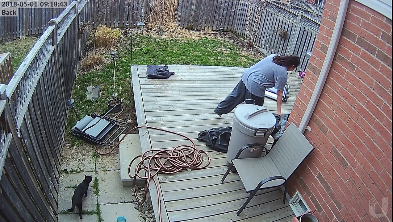 Lawn Chair Fall Fail