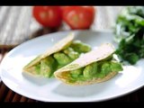 Tacos de pollo en salsa verde de cilantro - Receta fácil de preparar