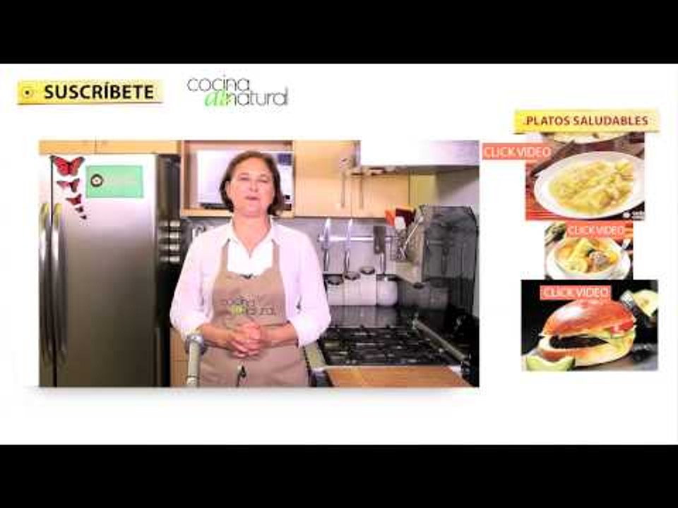 Recetas saludables, fáciles y económicas - Cocina al Natural