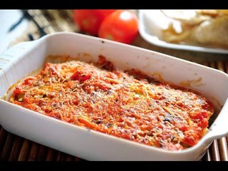 Lasaña vegetariana a la boloñesa - Receta fácil de preparar