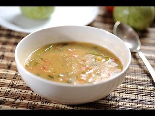 Sopa de habas con nopales - Receta de Cocina al Natural