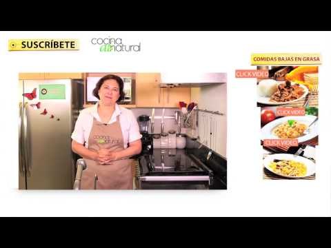 Recetas bajas en calorías y grasas, fáciles de preparar