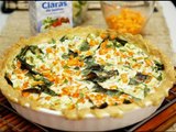 Quiche de verduras y queso - Receta fácil de preparar