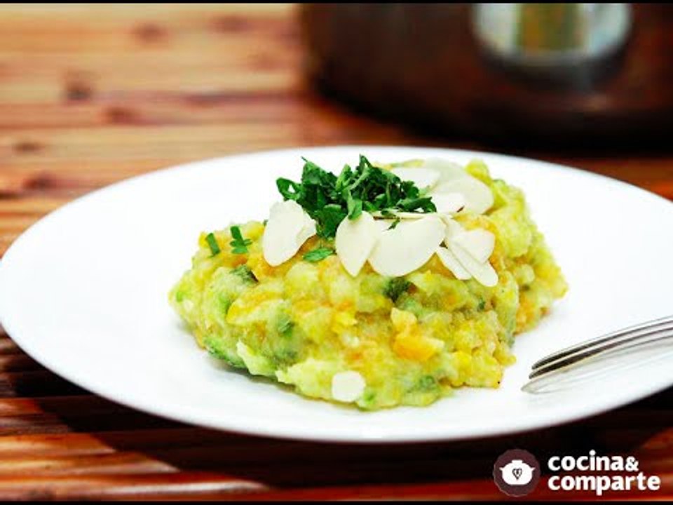 Puré de verduras - Receta fácil y rápida