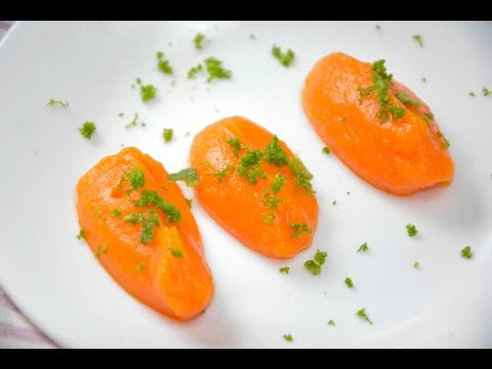 Postre de piña con camote - Receta de cocina al natural