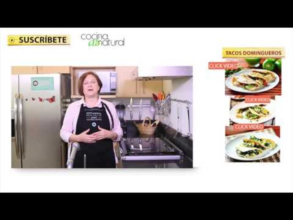 Recetas fáciles y rápidas de tacos mexicanos - Cocina al Natural