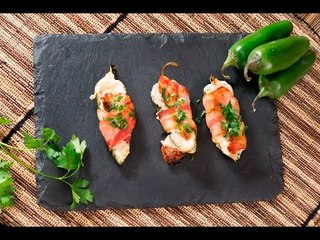 Download Video: Jalapeños rellenos de queso- Cheese filled jalapenos