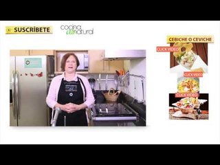 Recetas fáciles y práticas de ceviche