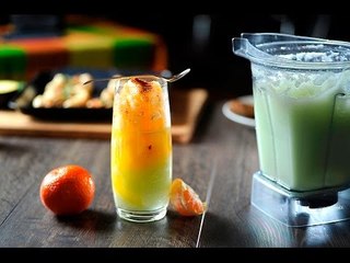 Frappé de pepino con mandarina - Bebida fácil y refrescante