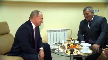 Putin, Nurmagomedov ile bir araya geldi