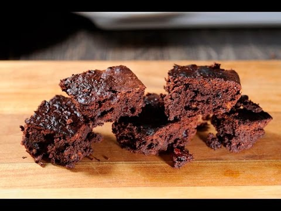 Brownies de chocolate sin gluten - Postre fácil