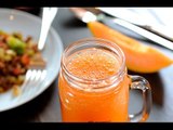 Agua de zanahoria, pepino y limón