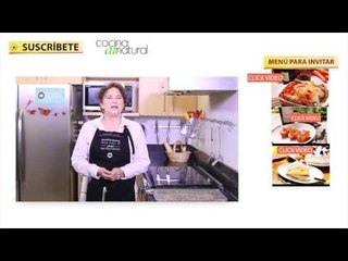 Recetas fáciles y rápidas para varios comensales - Menú para invitar